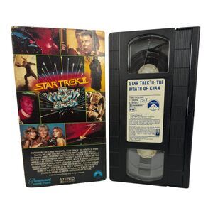 Star Trek II : The Wrath of Khan (1982, Video, VHS Format) - Good Condition